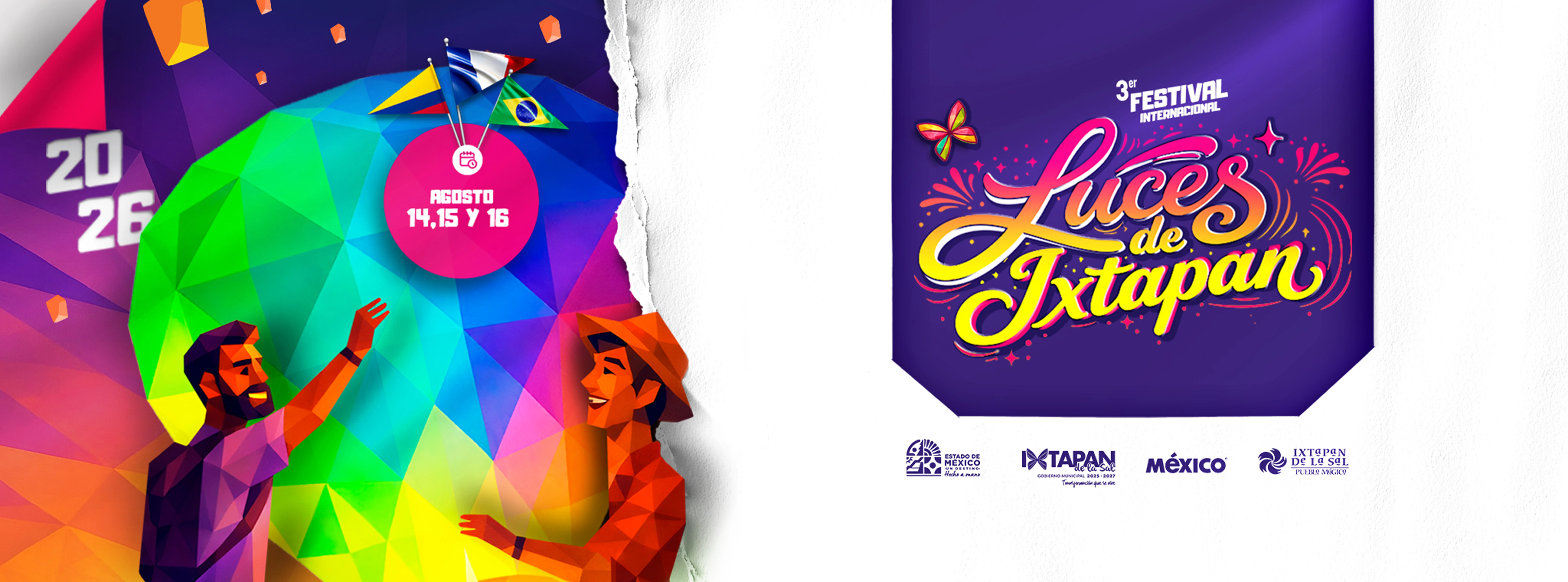 Cartelera Oficial 3er Festival Luces de Ixtapan